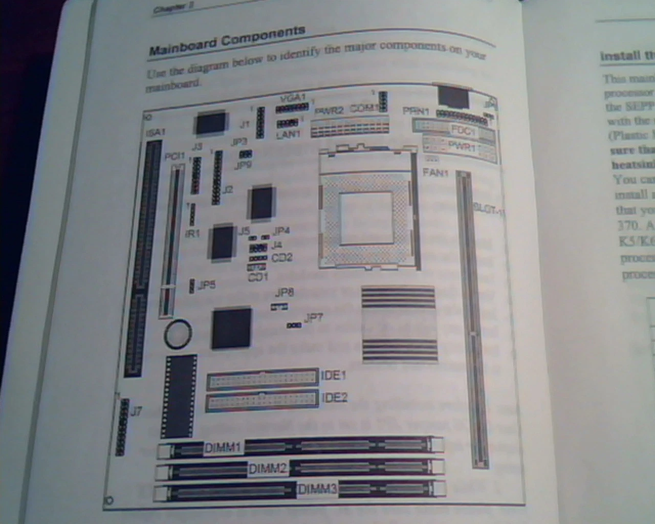 PC100 SystemBoard Slot 1/Socket 370 User's Manual M748LMRT - image 2