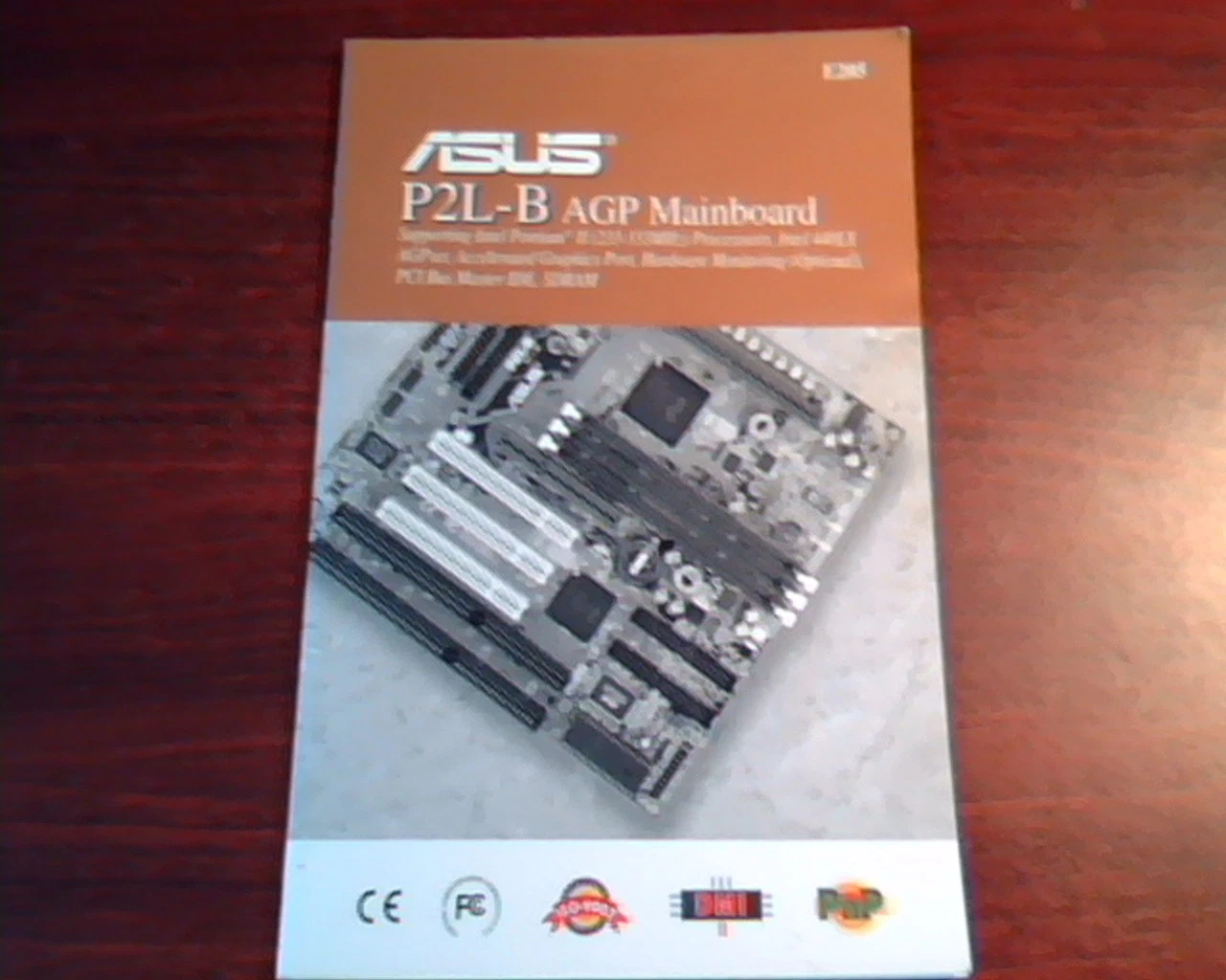 ASUS P2L-B AGP Mainboard - User's Manual Guide E205