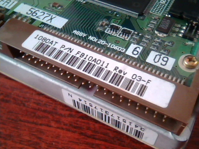 Hard Disk Drive IDE Quantum 1080AT FB10A011 Rev 03-F FB10A341 03-J 06H8726 - image 4