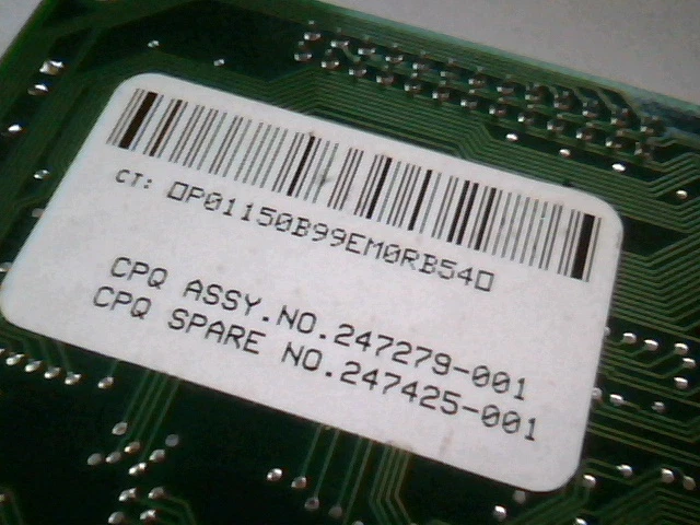 Compaq Nitro 64V STB Video Card 2MB 247279-001 V1.1 VGA CL-GD5446 Cirrus Logic - image 5