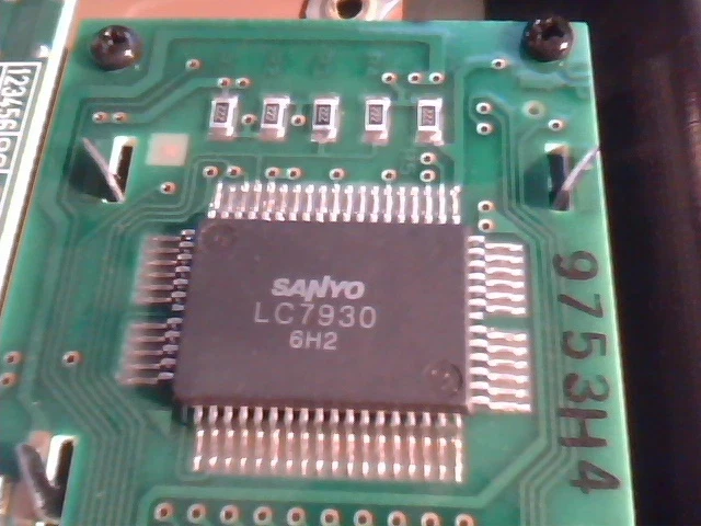 Calcomp TechJet 5500 - Front Panel MP0543D DMC16207 - image 5