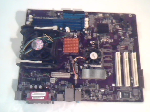 Motherboard P4 ECS L4VXAG Socket 478 HT CPU