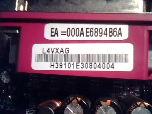 Motherboard P4 ECS L4VXAG Socket 478 HT CPU - image 2