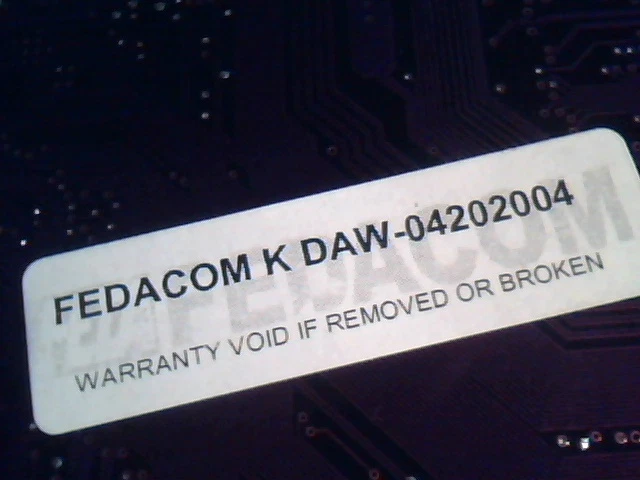 Motherboard P4 ECS L4VXAG Socket 478 HT CPU - image 3