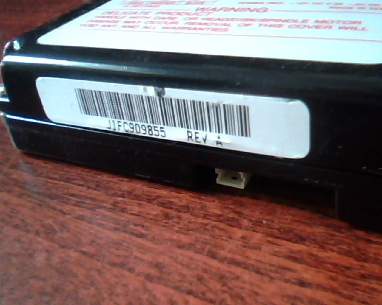 Hard Disk Drive IDE Samsung SHD-3121A 125MB J1FC909855 - image 3