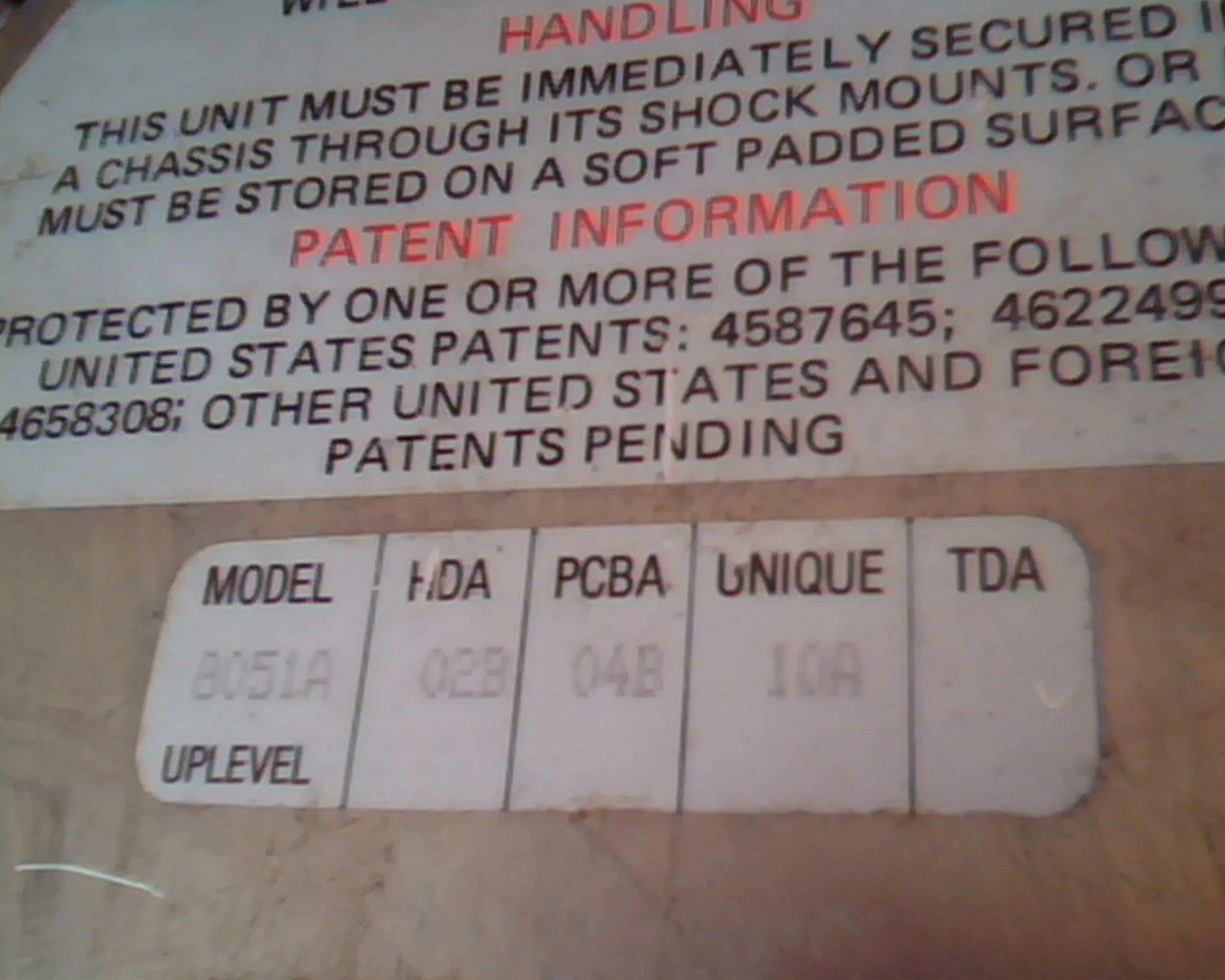 Hard Disk Drive IDE Miniscribe Model 8051A 02B 04B 10A - image 3