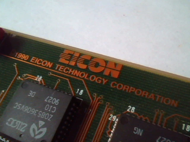 EICON EiconCard 800-056-3 HSI/PC 8bit ISA Card Dialogic - image 3