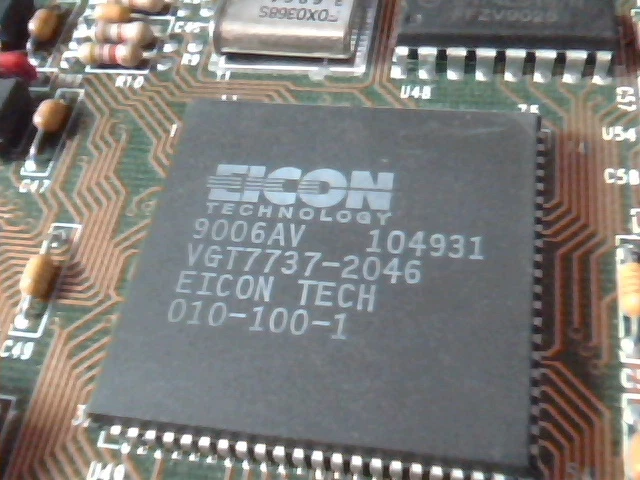 EICON EiconCard 800-056-3 HSI/PC 8bit ISA Card Dialogic - image 4