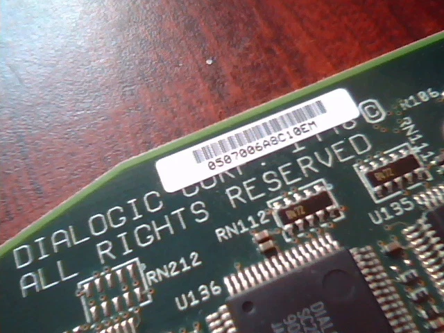 Dialogic D/80SC Rev2 85-0507-006 RevA 96-0287-002 ISA - image 5