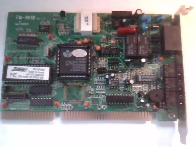 Zoltrix FM-9618 FM-VSP336I Modem ISA Card 33.6 Voice