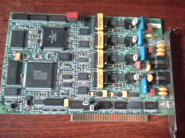 Dialogic Dialog/4 4-Port ISA Card 85-0163-011 Original