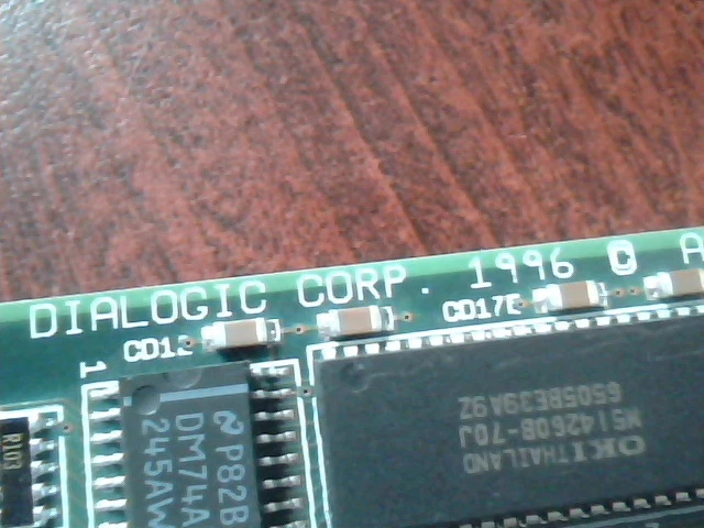 Dialogic Dialog/4 4-Port ISA Card 85-0163-011 Original - image 6
