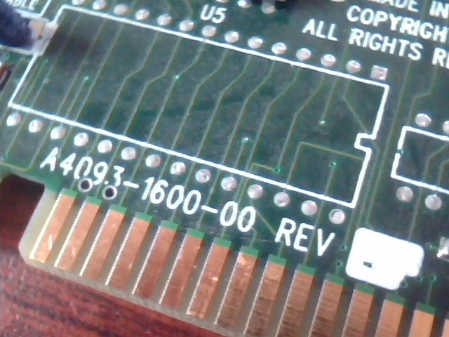 P.E. PE Logic A4093-1600-00 ISA SCSI Controller Card - image 3
