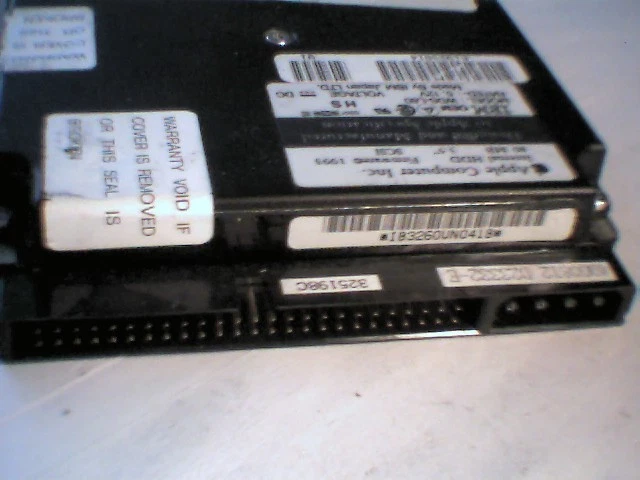 Hard Disk Drive SCSI IBM Apple WDS-L80 80MB 49G0812 95F7181 50-pin - image 3