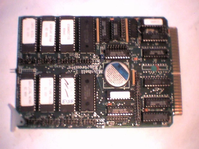 Mitchell Electronics GE Fanuc STD-Z80 MEM256 Motor Controller card 56pin RAM ROM - image 3