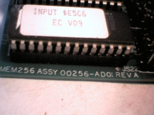 Mitchell Electronics GE Fanuc STD-Z80 MEM256 Motor Controller card 56pin RAM ROM - image 5