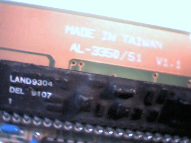 AL-3351 ARCNET 8-bit ISA PC/AT network card LAND9304 AL-3350 SL90C65 RJ11 Coax - image 4