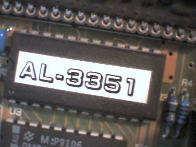 AL-3351 ARCNET 8-bit ISA PC/AT network card LAND9304 AL-3350 SL90C65 RJ11 Coax - image 5