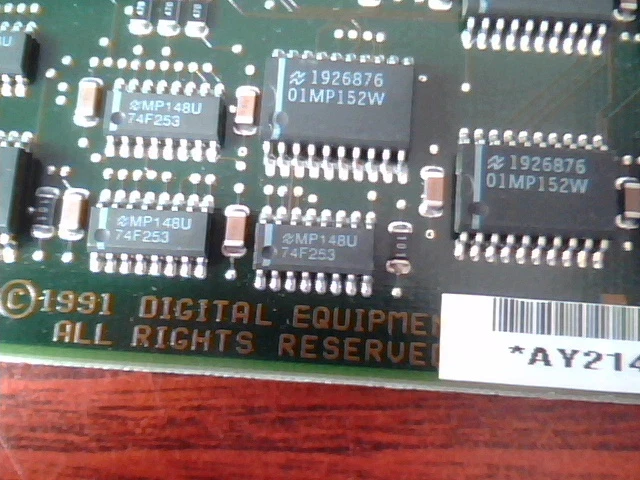 DEC 54-20640-01 EIA232 Sync ADAPTER MicroVAX 3100 Card - image 2