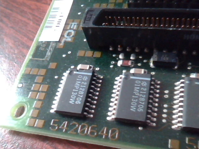 DEC 54-20640-01 EIA232 Sync ADAPTER MicroVAX 3100 Card - image 5