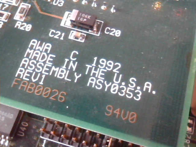 CoMMotion Video VDB ISA Card AWA 0327 Leitch FST-DP DD - image 3