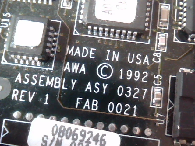 CoMMotion Video VDB ISA Card AWA 0327 Leitch FST-DP DD - image 5