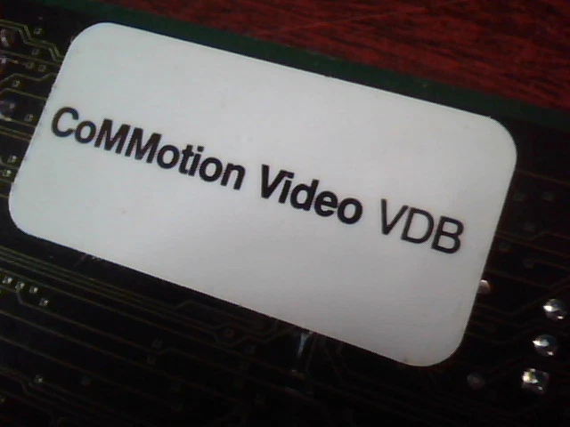 CoMMotion Video VDB ISA Card AWA 0327 Leitch FST-DP DD - image 7