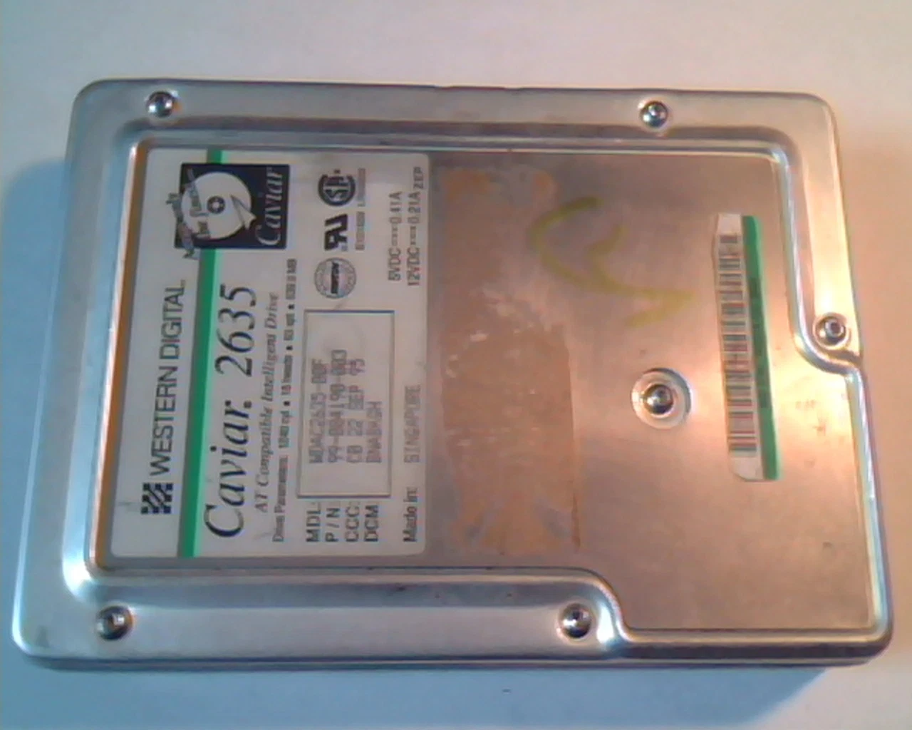 Hard Disk Drive IDE Western Digital Caviar 2635 WDAC2635-00F 99-004190-003