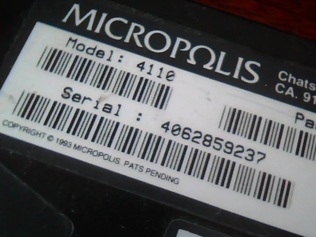 Hard Disk Drive SCSI Micropolis 4110 TR0031-01-3 136382-01-7