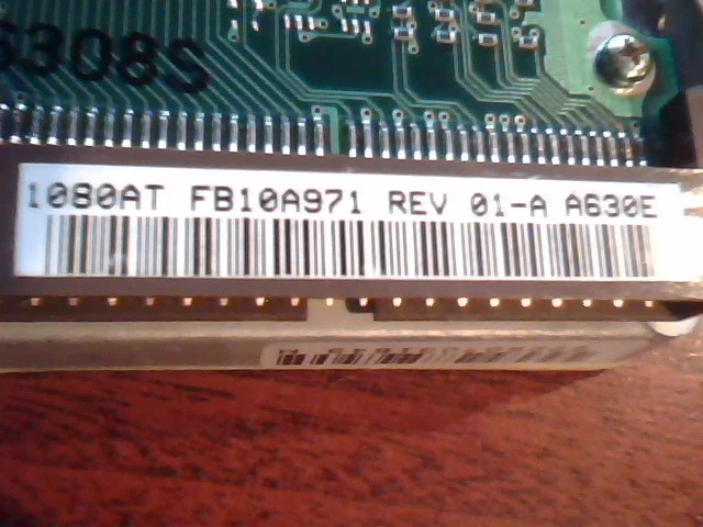Hard Disk Drive IDE Quantum Fireball 1080AT FB10A971 Rev 01-A A630E - image 2