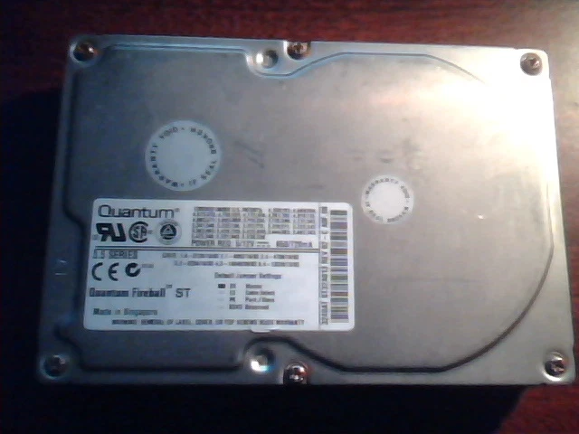 Hard Disk Drive IDE Quantum Fireball ST 3240AT ST32A013 Rev 02-C A0F.08 - image 3
