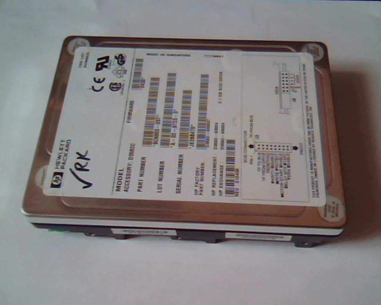 Hard Disk Drive SCSI Hewlett Packard HP 9C6003-037 D3582C A-02-9723-3 0430 HP