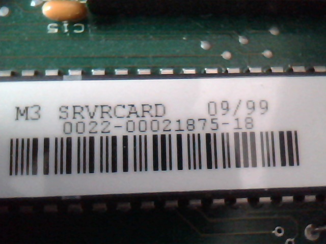 ATS III Server Controller 16450 SN751768P ISA Card 353N — image 2