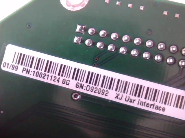 Canon Printer MX 5000 X7J-UIB XJ User Interface 10021124 32FBLY LCD Panel 128x64 - image 2