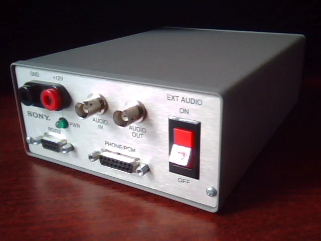 SONY PCM Audio Breakout Box 3-702-707-01 370270701 Phone RS232