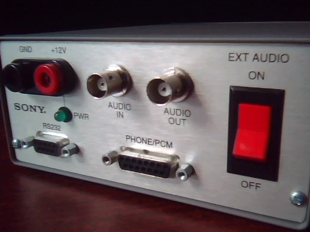 SONY PCM Audio Breakout Box 3-702-707-01 370270701 Phone RS232 - image 2
