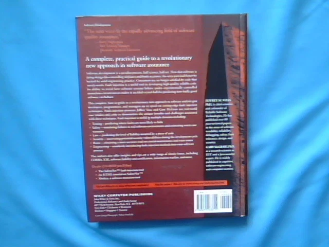 BOOK Software Fault Injection Hardcover 9780471183815 new with UNOPENED CD - image 2