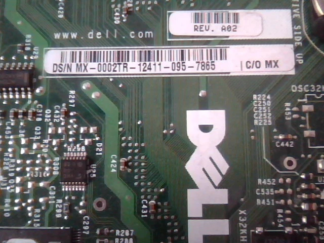 Motherboard Pentium DELL MX-0002TR-12411 OptiPlex GX110 - image 2