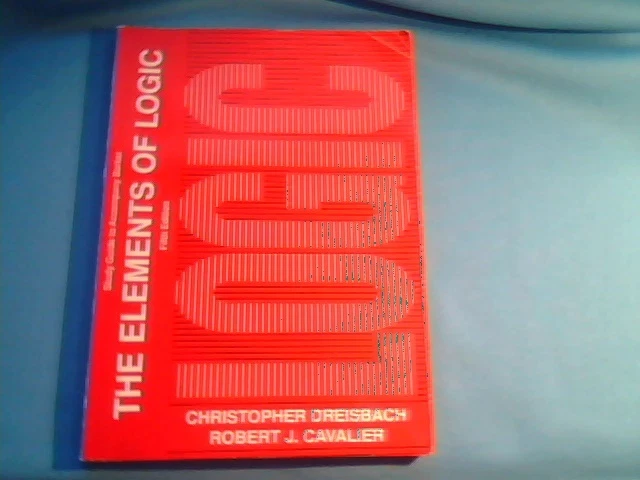 Book The Elements of Logic Fifth Edition Dreisbach Cavalier