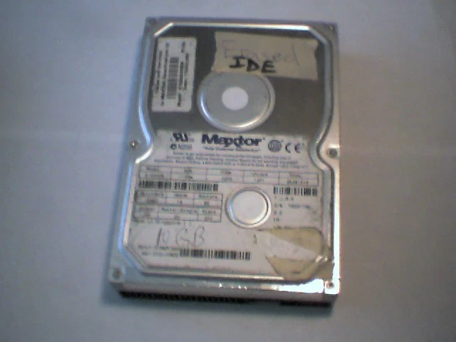 Hard Drive Disk HDD IDE Maxtor 91000D8 10GB
