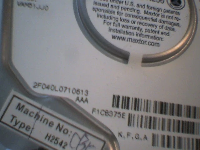 Hard Drive Disk HDD IDE Maxtor Fireball 3 ATA 133 40GB - image 5