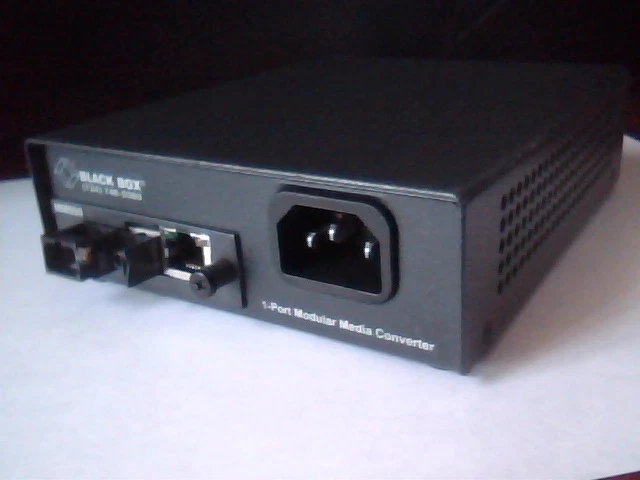 Black Box MM850 10 Mbps 1-port Modular Media Converter