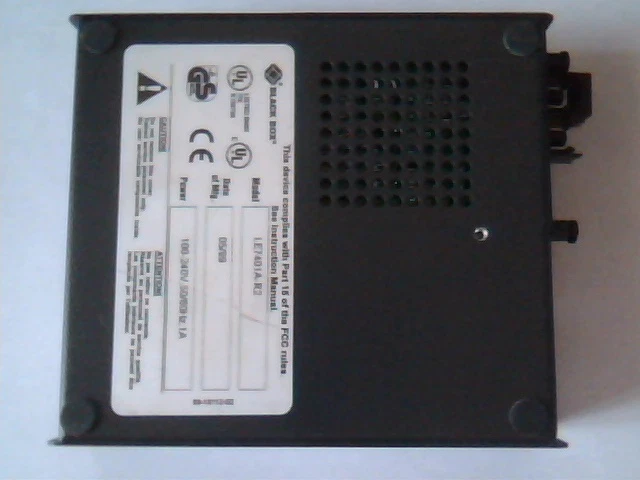 Black Box MM850 10 Mbps 1-port Modular Media Converter - image 4