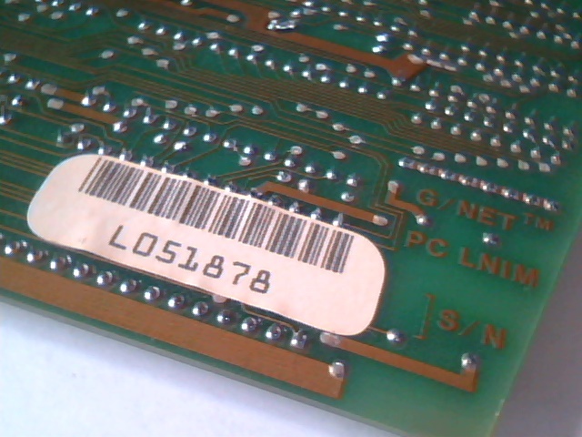 Gateway G/NET LNIM Adapter Ethernet 8bit ISA PC/ XT/AT - image 5