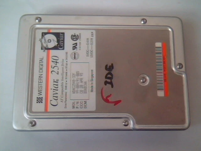 Hard Drive Disk IDE Western Digital Caviar 2540 WDAC2540-32F 99-004191-005