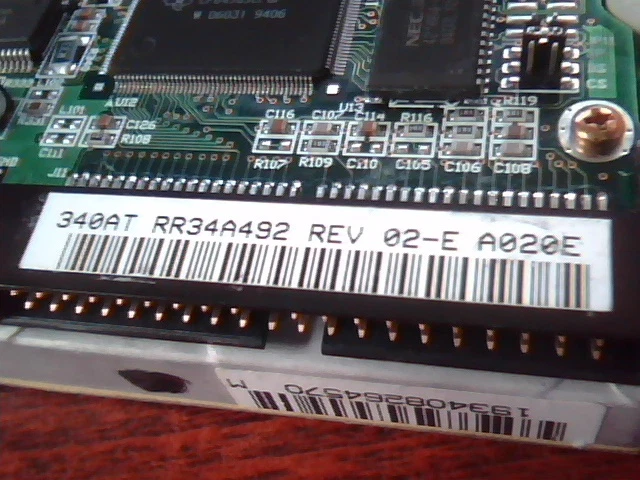 Hard Disk Drive IDE Quantum ProDrive LPS 340AT RR34A492 02-E - image 3
