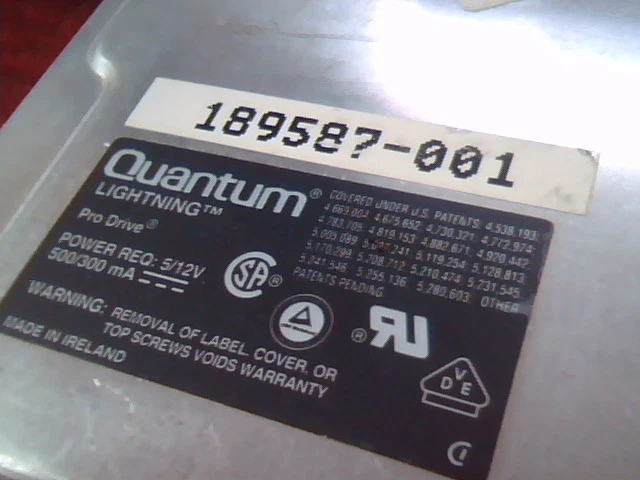 Hard Disk Drive IDE Quantum ProDrive Lightning 730A LT73A493 05-K A24.1F - image 2