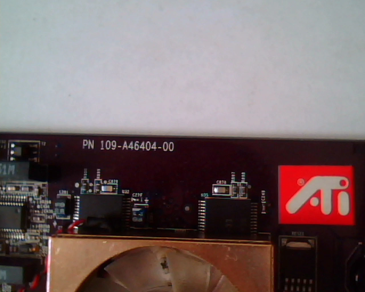 PCI-E express card ATI 109-A46404-00 AIW X600 Pro 256MB ATI 10 DVI VGA - image 2