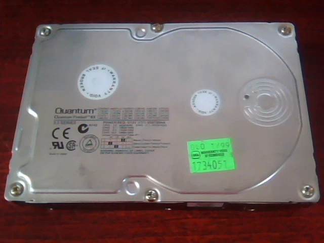 Hard Disk Drive IDE Quantum Fireball EX 6.4AT EX64A013 01-C