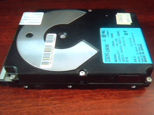 Hard Drive IDE Disk IBM DSAA-3360 66G9732 D43406 364 MB - image 2